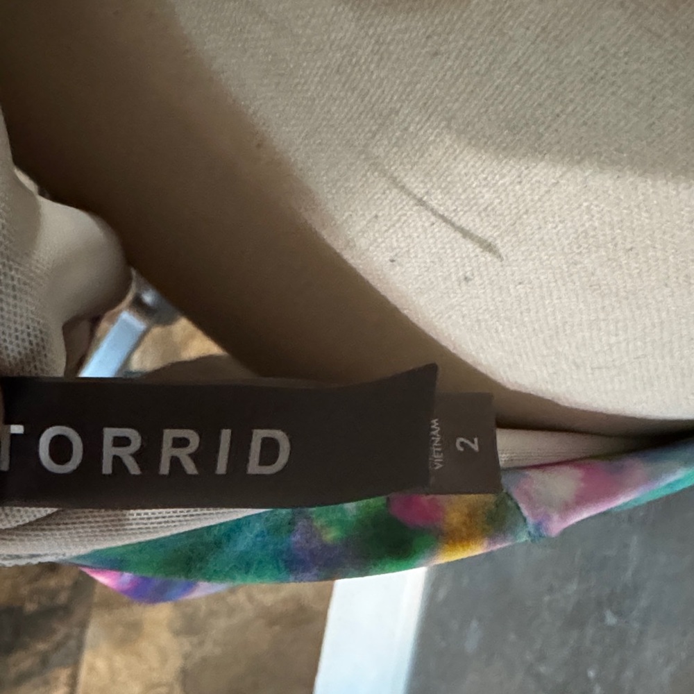 Torrid Multicolor Abstract swim Set - Picture 11 of 11